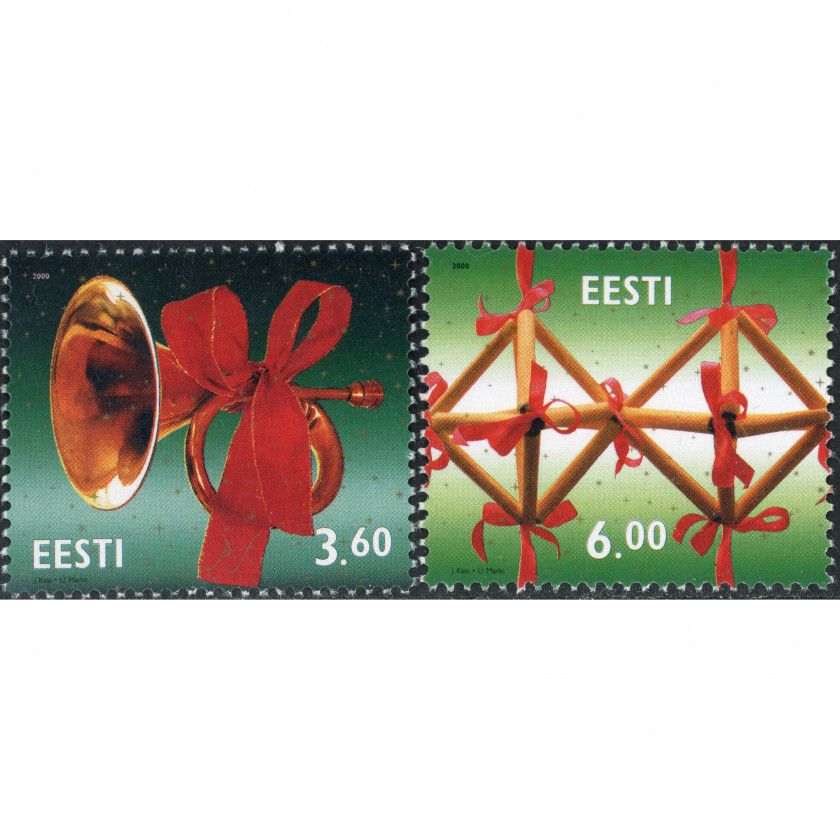 2000, Estonia, 3.60Kr-6Kr, Michel #388-#389, Offset, UnWmk, P14