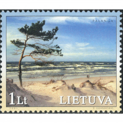 2001, Lithuania, 1L, Michel #766, Offset, UnW...