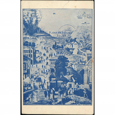 Christian Allegory Postcard: 