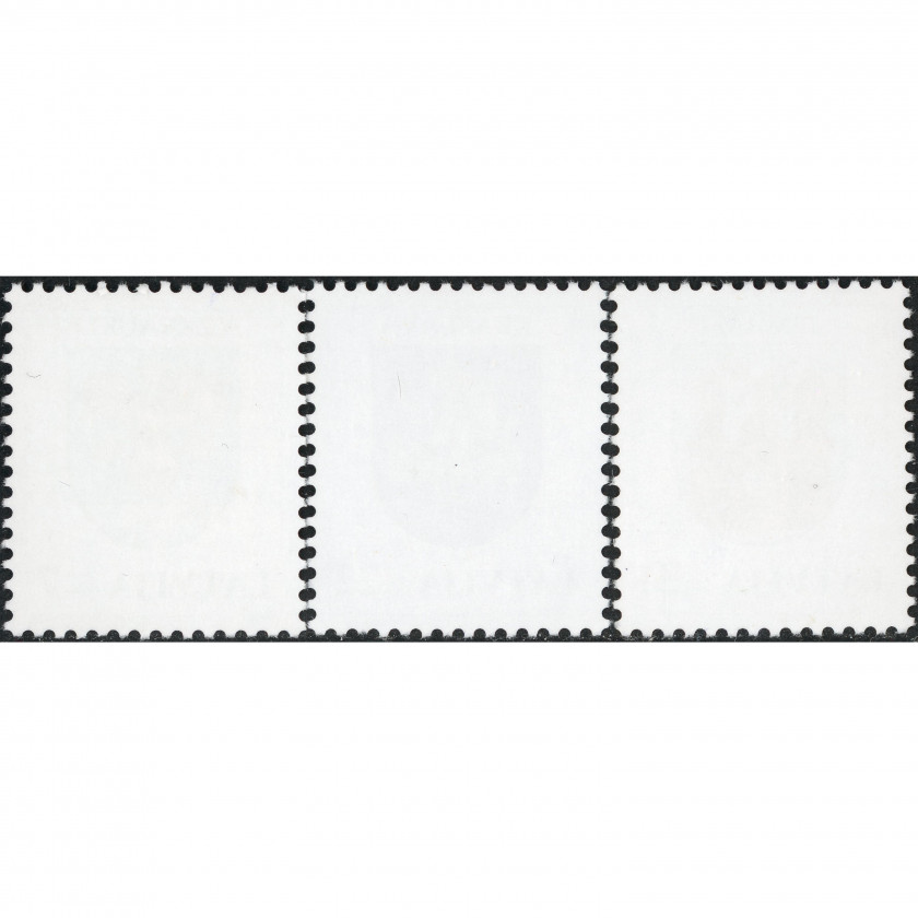 2006, Latvia, 7s-31s, Michel #660-#662, Offset, UnWmk, P13.5:14