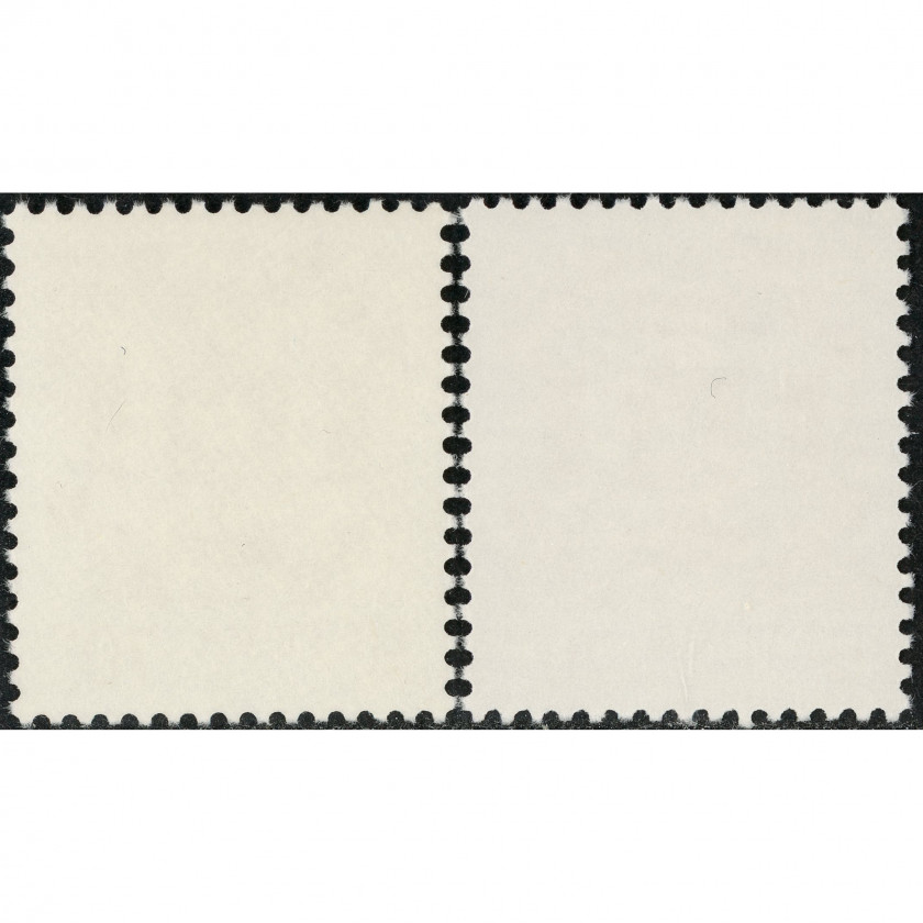 1998, Литва, 70c, Мишель #668I-#668II, Офсет, Без ВЗ, P14:13