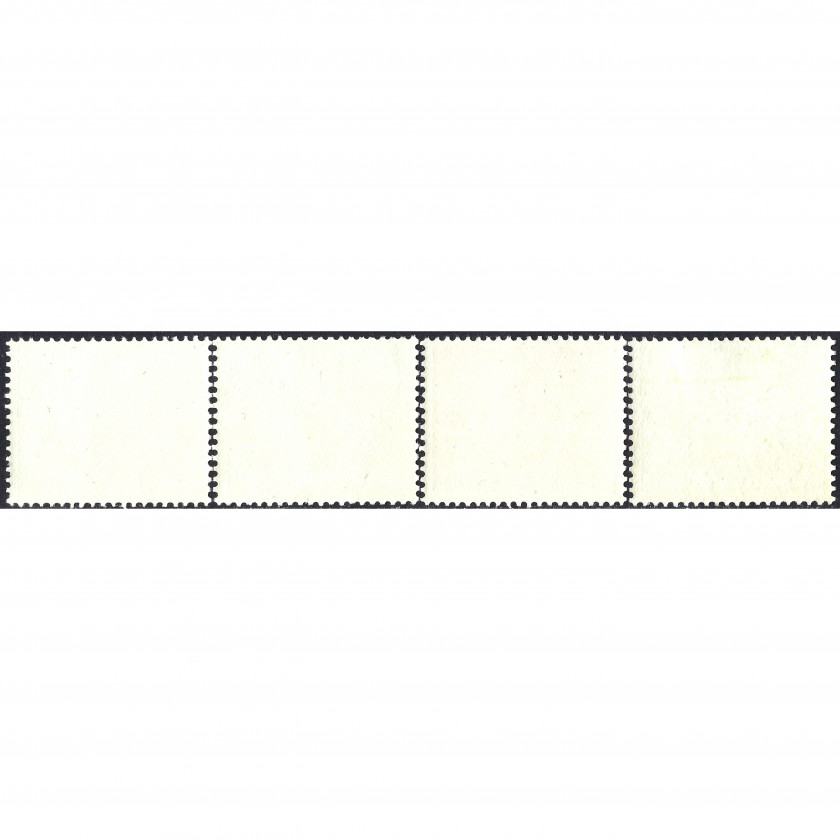1939, Igaunija, 5s-30s, Solovjovs #152-#155, Tipogrāfija, Bez zīmoga, P13½:14, Pērnavai - 100 gadi