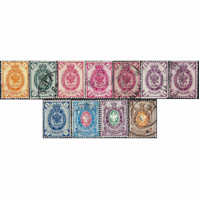 1884, Российская Империя, 1k-70k, Соловьев #2...