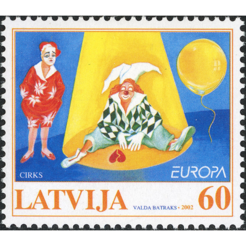 2002, Latvia, 60s, Michel #568, Offset, UnWmk, P14