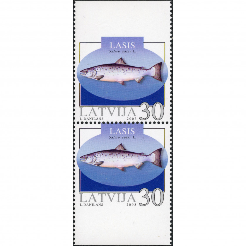 2003, Латвия, 30s, Мишель #595Do-#595Du, Офсет, Без ВЗ, P14