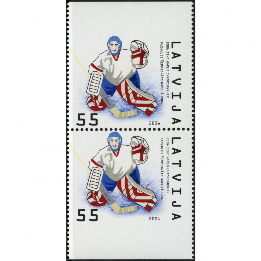 2006, Латвия, 55s, Мишель #667Do-#667Du, Офсет, Без ВЗ, P13.5:14