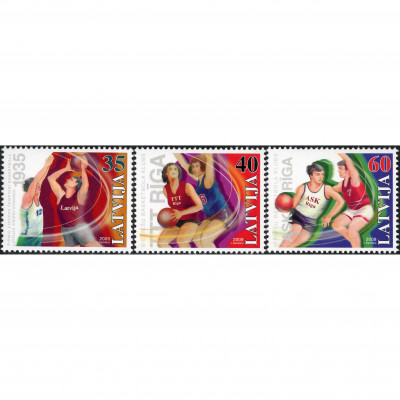 2009, Latvia, 35s-60s, Michel #760-#762, Ofse...