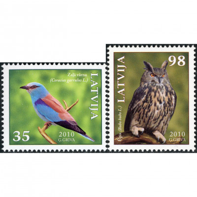 2010, Latvia, 35s-98s, Michel #788-#789, Offs...