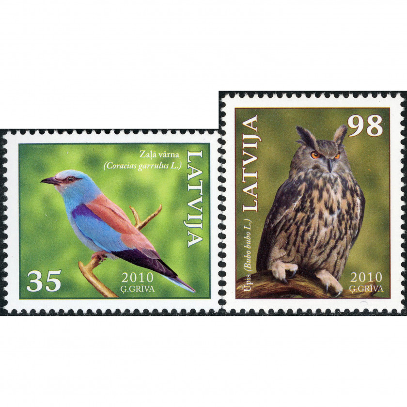 2010, Latvia, 35s-98s, Michel #788-#789, Ofset, Bez zīmoga, P14