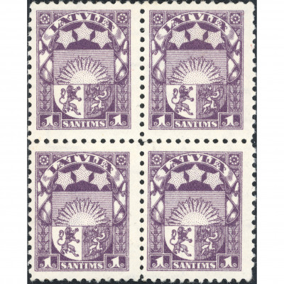1927, Latvia, 1s, Solovyov #99 / Michel #149...