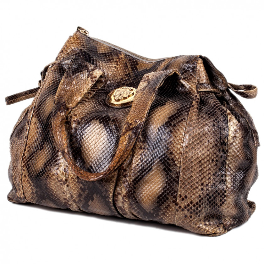 Женская сумка Gucci из кожи питона "Hysteria"