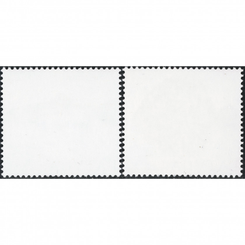 2004, Латвия, 15s-30s, Мишель #615A-#616A, Офсет, Без ВЗ, P13.5:14