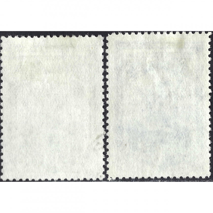 1942, СССР, 30k-1Rub, Соловьев #821A-#822 / Мишель #827C-#828, Офсет, Без ВЗ, P12.5-12.5:12