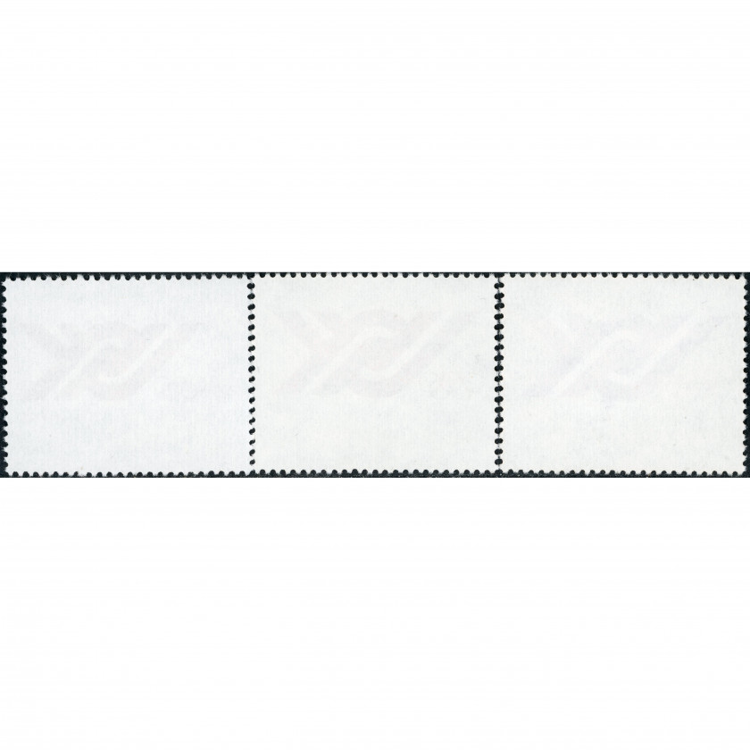 1992, Latvia, 50k-100k, Michel #323-#325, Offset, UnWmk, P13