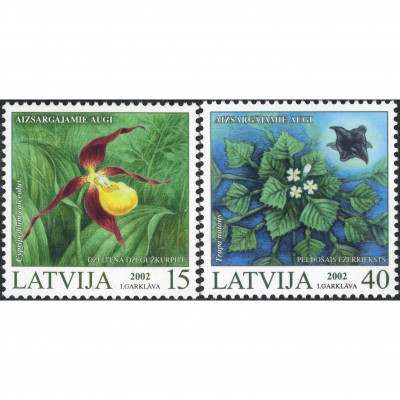 2002, Latvia, 15s-40s, Michel #569-#570, Offs...