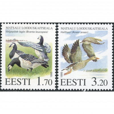 1995, Estonia, 1.70Kr-3.20Kr, Michel #245-#24...