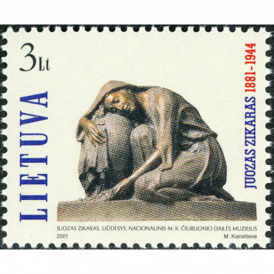 2001, Lithuania, 3L, Michel #772, Offset, UnW...