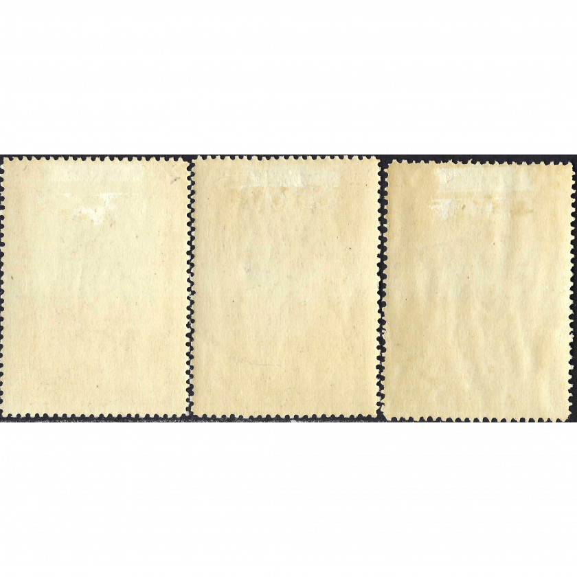 1935, СССР, 3k-20k, Соловьев #523A-#525A / Мишель #536A-#538A, Фототипия, Без ВЗ, P14