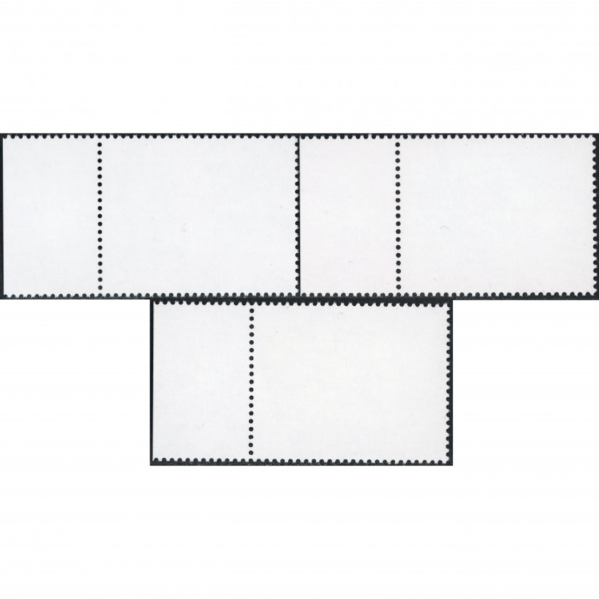 2009, Latvia, 35s-60s, Michel #775-#777, Offset, UnWmk, P13.5