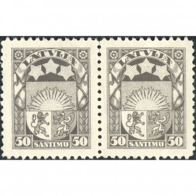 1923, Latvia, 50s, Solovyov #94 / Michel #97...