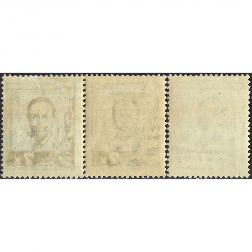 1925, USSR, 7k-14k, Solovyov #229-#230 / Michel #300-#301, Intaglio, Wmk, P13½