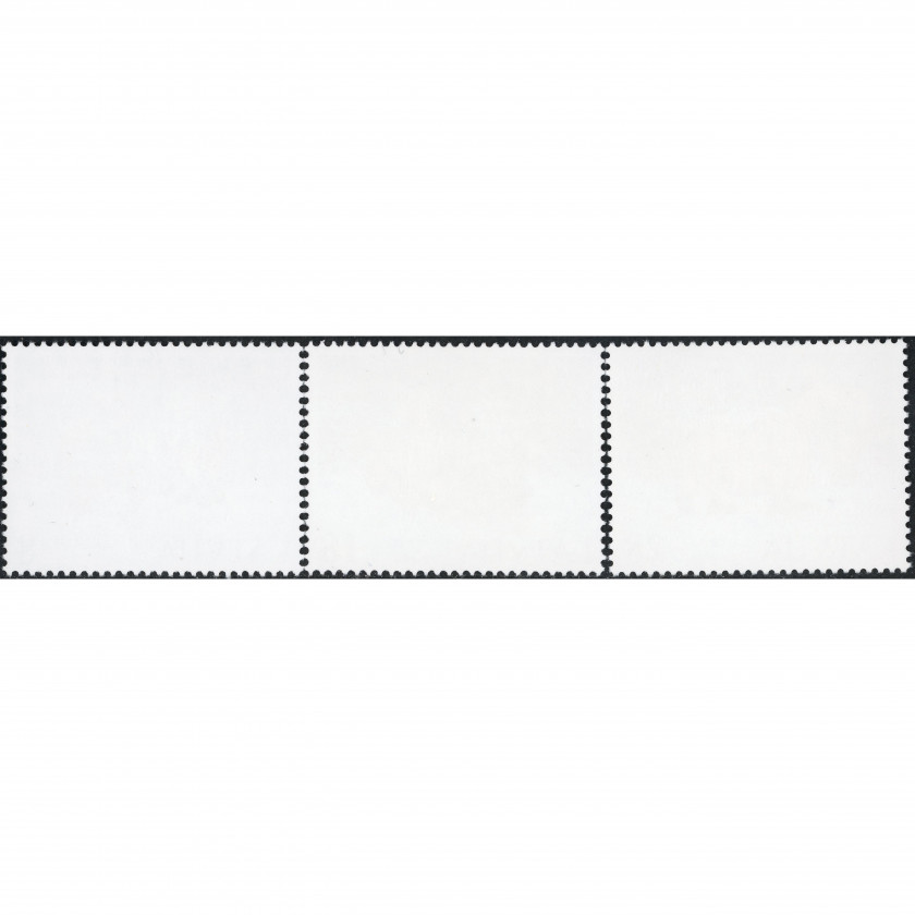 1997, Латвия, 8s-28s, Мишель #471-#473, Офсет, Без ВЗ, P14