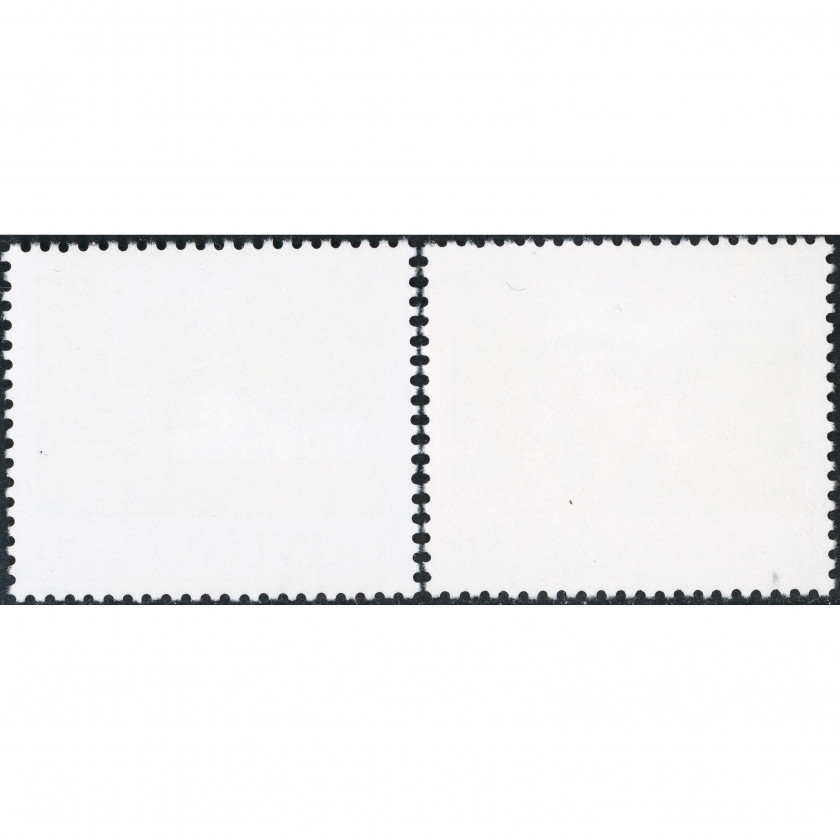 1999, Латвия, 30s-60s, Мишель #496-#497, Офсет, Без ВЗ, P13:12.5