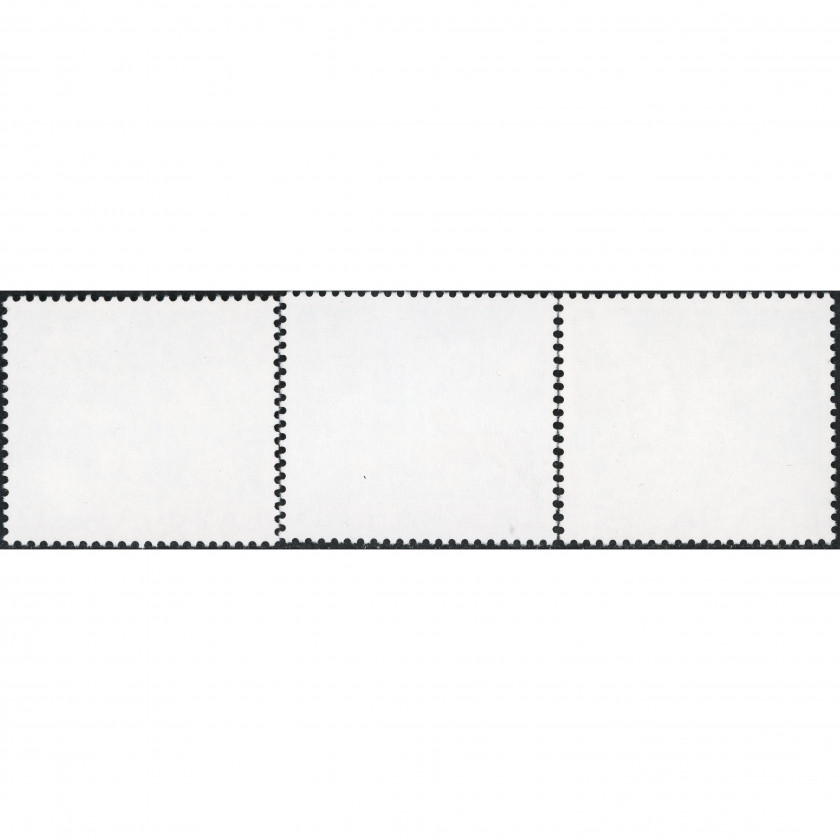 2001, Latvia, 12s-15s, Michel #559-#561, Ofset, Bez zīmoga, P13:13.5