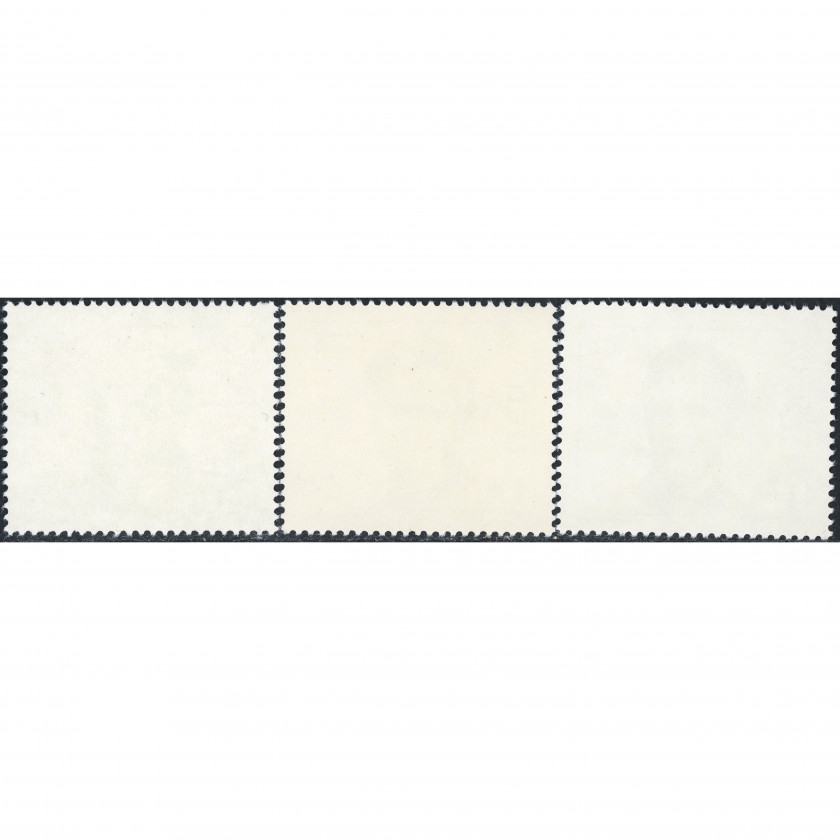 2000, Lithuania, 1L-1.70L, Michel #725-#727, Offset, UnWmk, P13