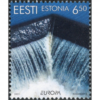 2001, Estonia, 6.50Kr, Michel #399, Offset, U...