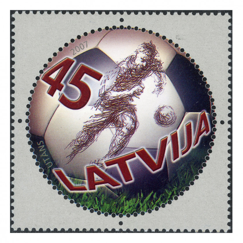 2007, Latvia, 45s, Michel #709, Ofset, Bez zīmoga, P13