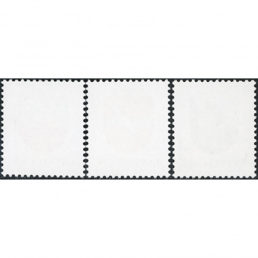 2002, Latvia, 5s-15s, Michel #562IA-#564IA, Ofset, Bez zīmoga, P13:14