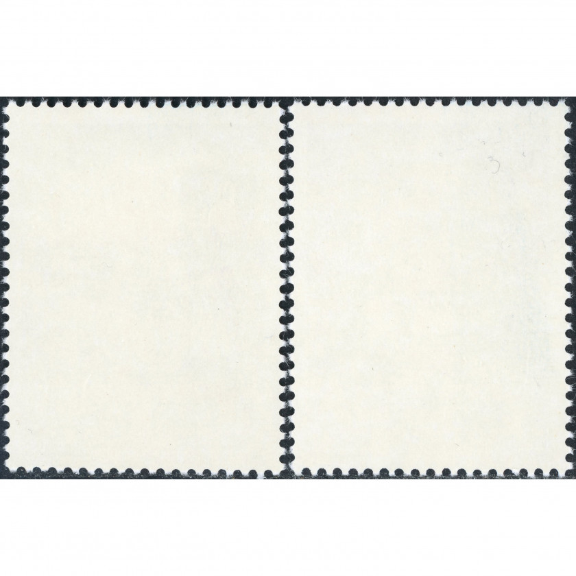 2000, Lithuania, 1L-1.70L, Michel #742-#743, Offset, UnWmk, P12