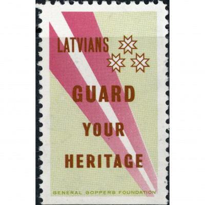 1978, Latvian Exile Patriotic Stamps: urging...