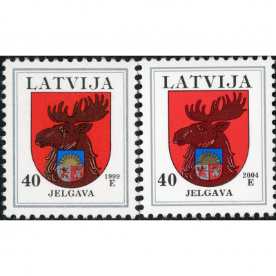 1999, Latvia, 40s, Michel #498IA-#498IIC, Ofs...