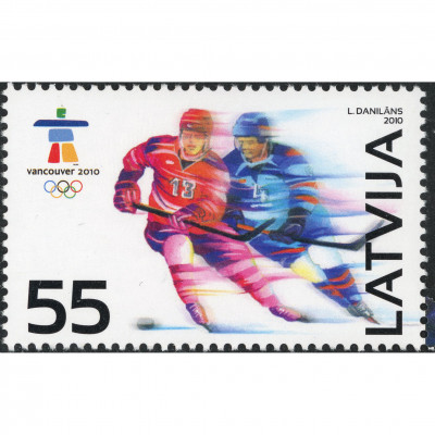 2010, Latvia, 55s, Michel #781, Offset, UnWmk...