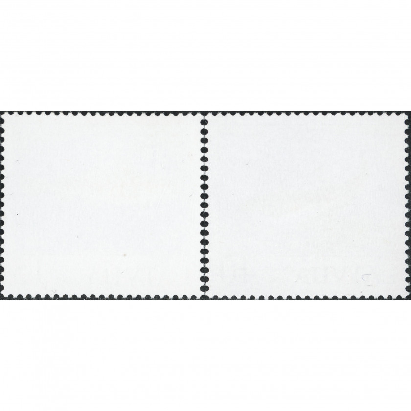 2002, Латвия, 15s-40s, Мишель #574A-#575A, Офсет, Без ВЗ, P14