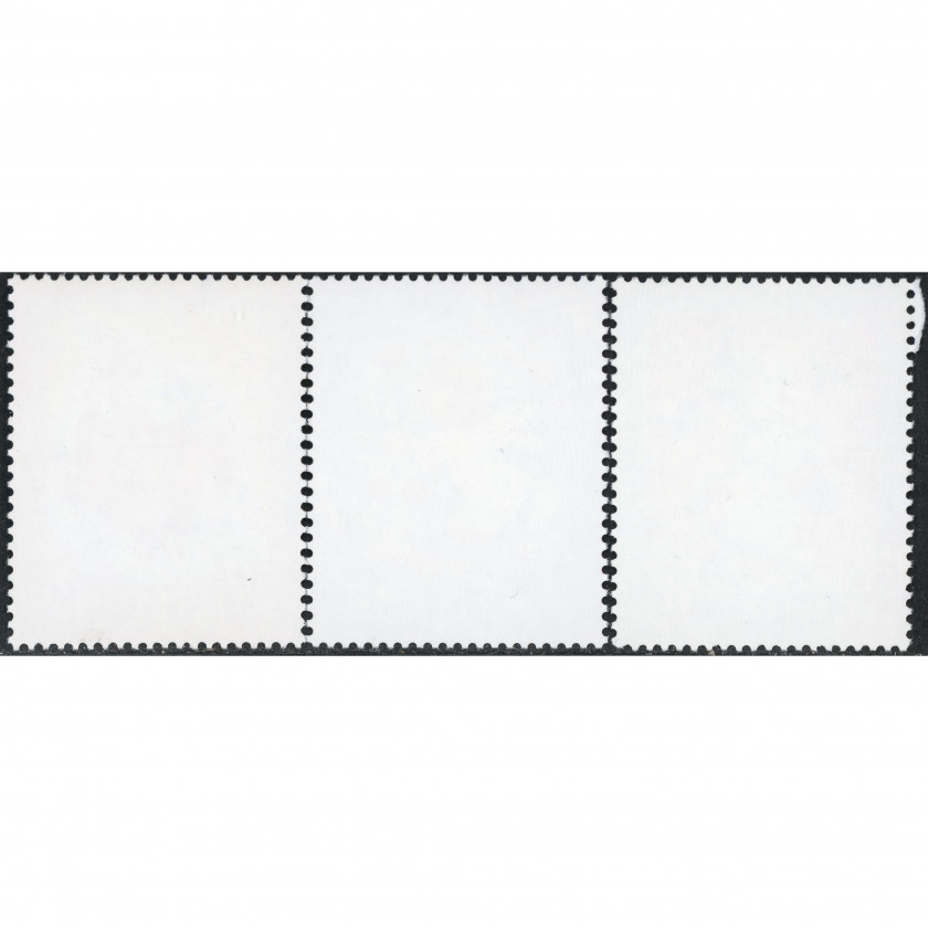 2004, Латвия, 12s-15s, Мишель #624-#626, Офсет, Без ВЗ, P14:13