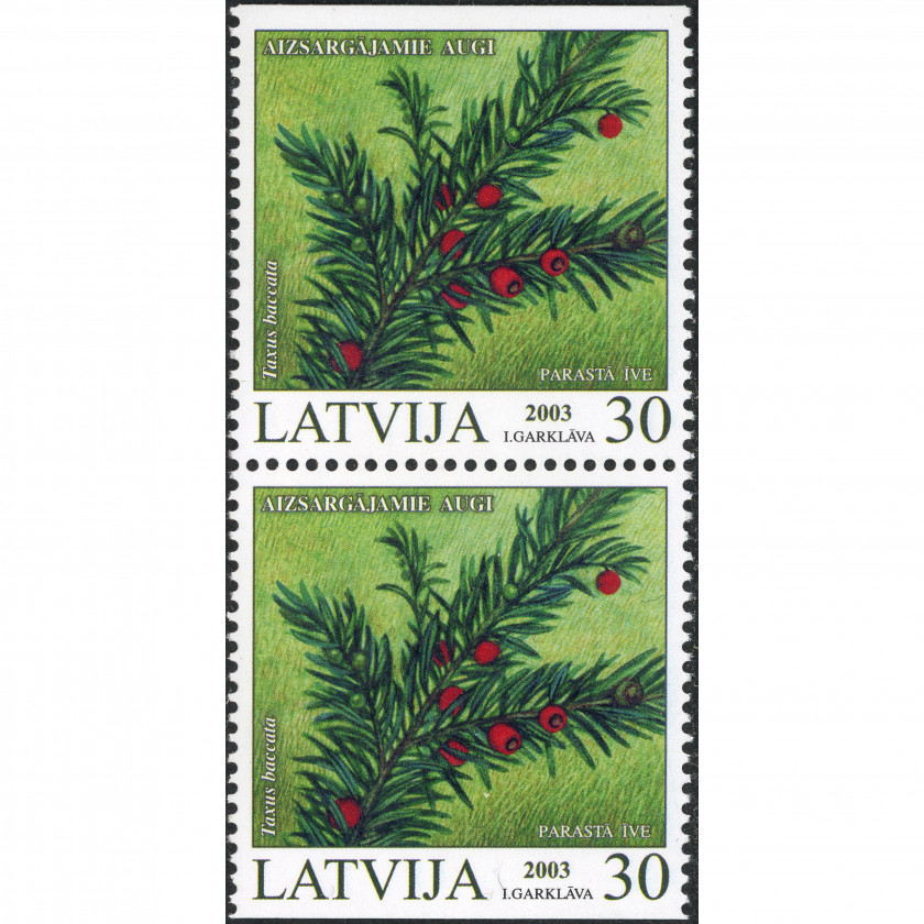 2003, Latvia, 30s, Michel #588Do-#588Du, Ofset, Bez zīmoga, P14