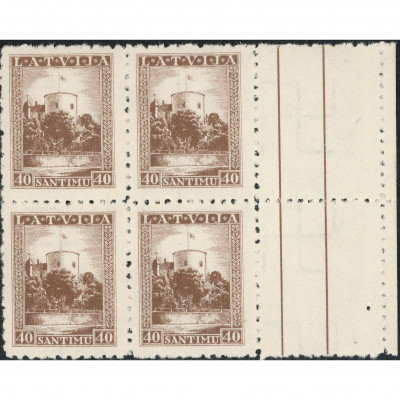 1934, Latvia, 40s, Solovyov #230 / Michel #23...