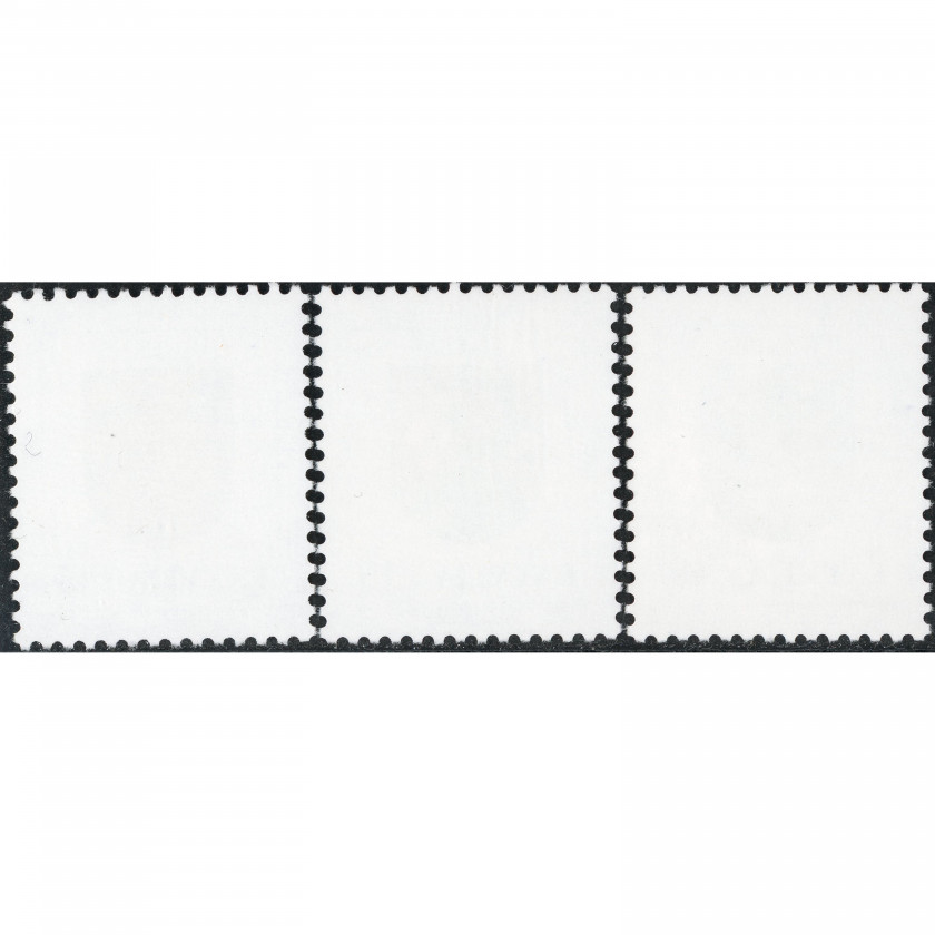 2005, Latvia, 15s-40s, Michel #628-#630, Offset, UnWmk, P13.5:14