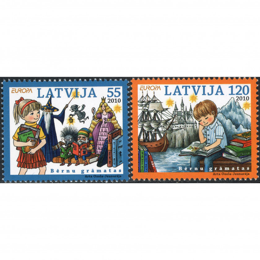 2010, Latvia, 55s-120s, Michel #783-#784, Offset, UnWmk, P13