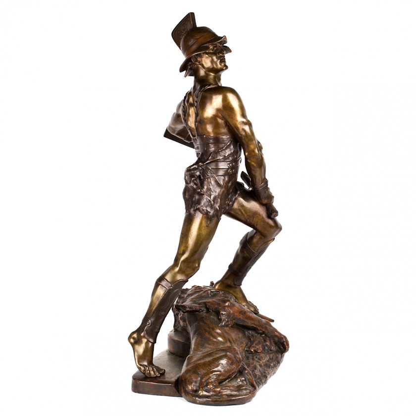 Liela bronzas figūra “Gladiators”