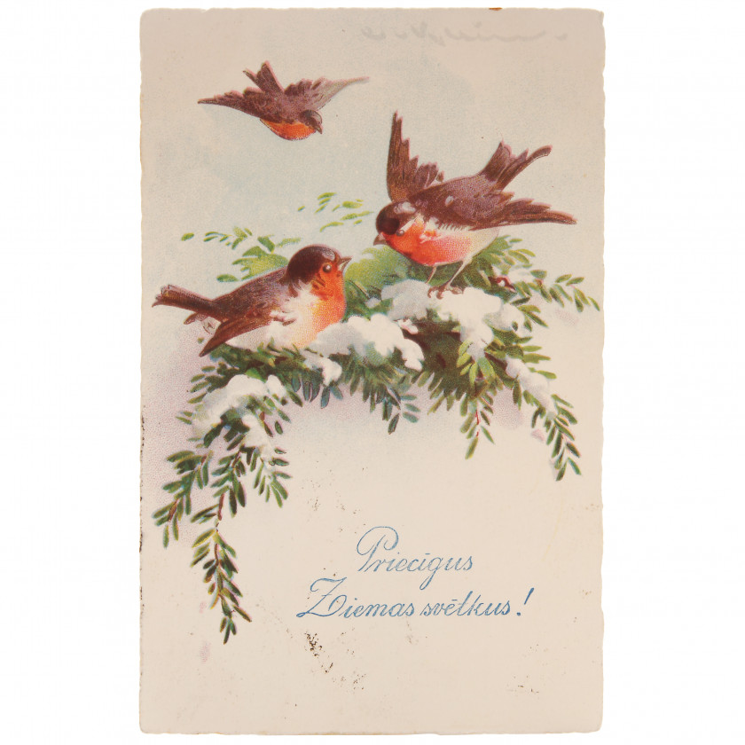 Postcard "Merry Christmas!"