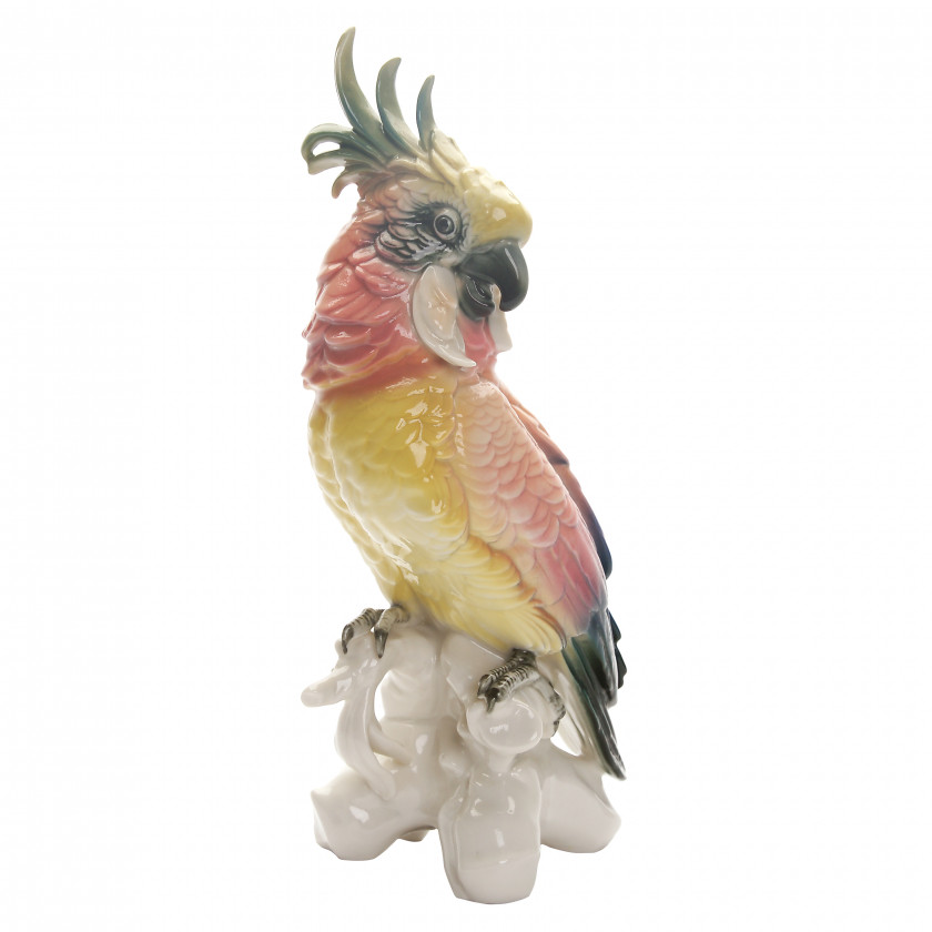 Porcelāna figūra "Papagailis"