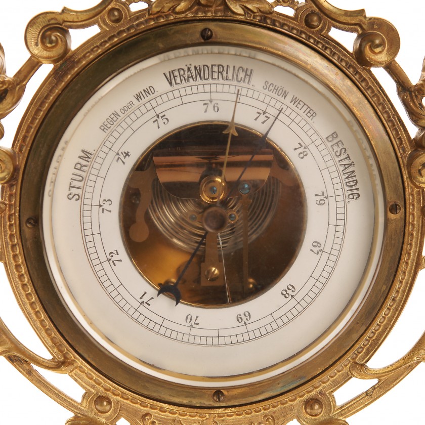 Бронзовый барометр