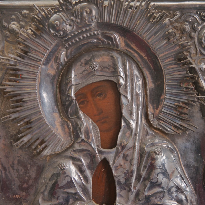 Icon "The Virgin, Do not cry for Me, Mother"