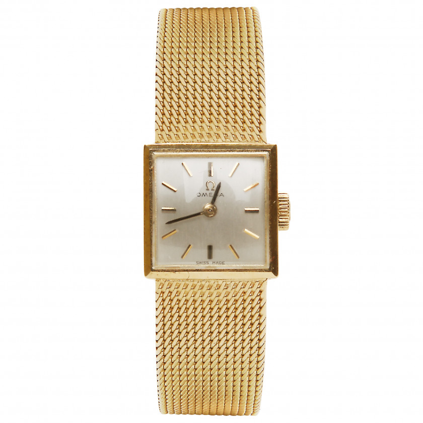 Gold women's watch "Omega"