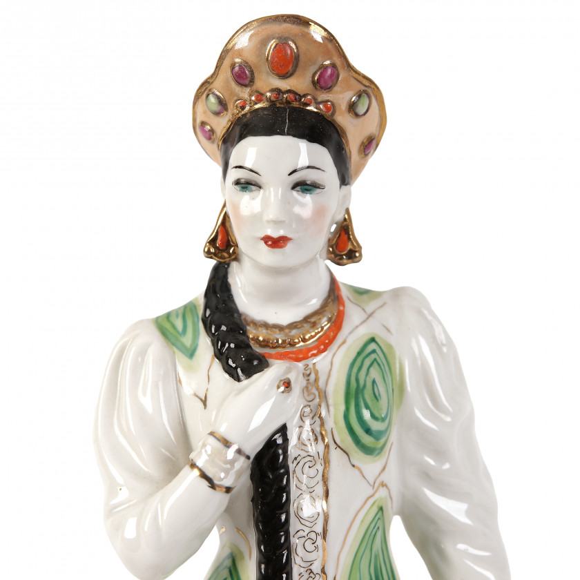 Porcelain figure "Mistress of the Copper Mountain"