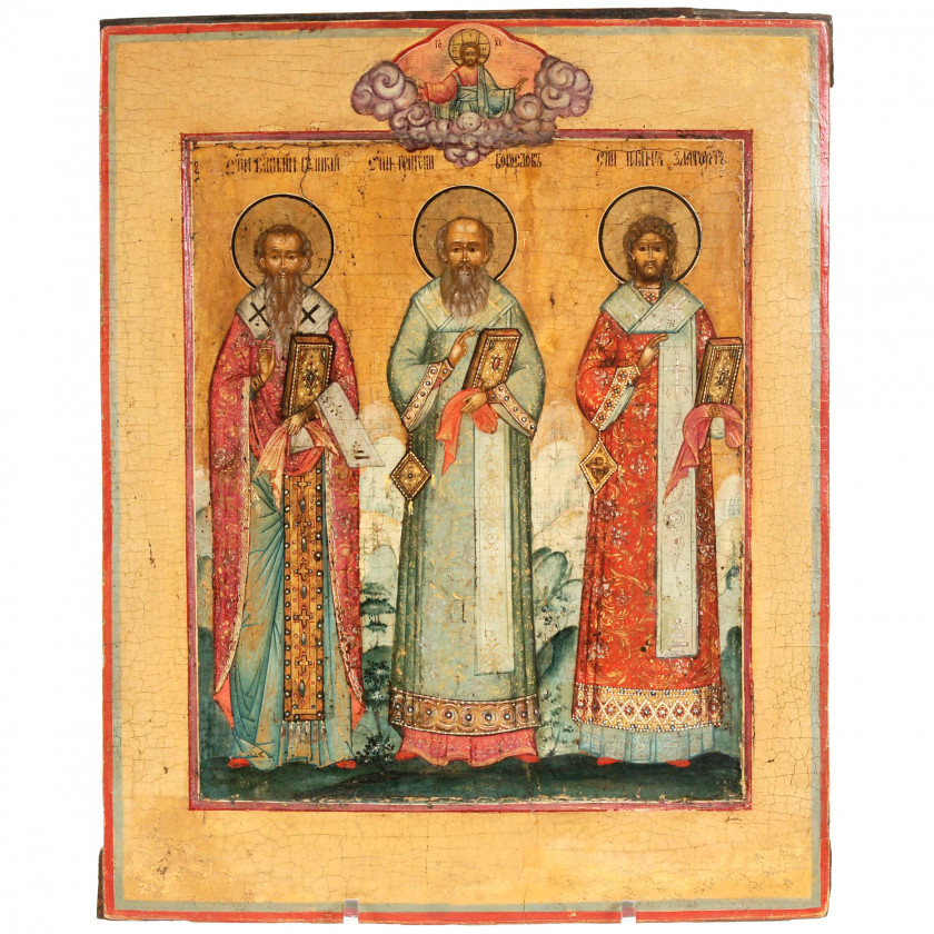 Икона "Три святителя"